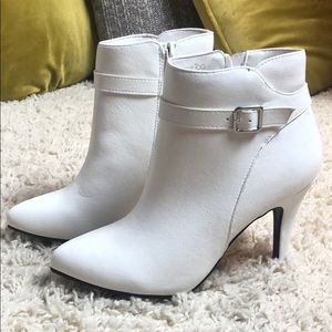 White Ankle Boots